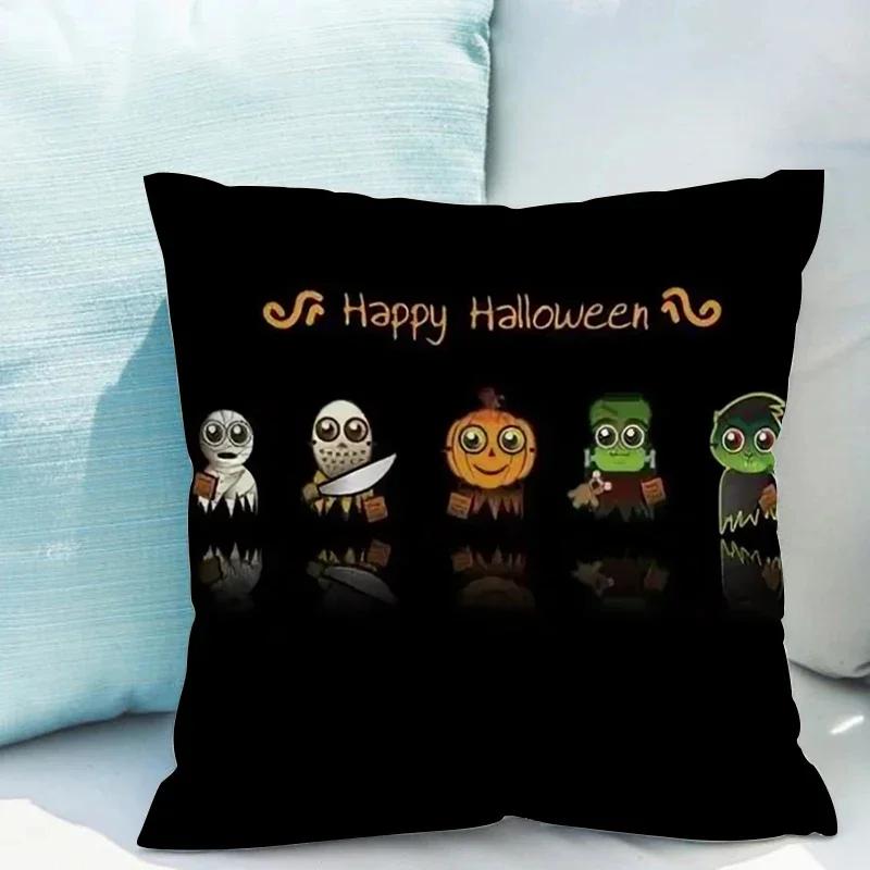 decorative Pillowcases Halloween x Cushions Cover x for Pillow Cases Double-sided Printing Couch Pillows Cushion Covers