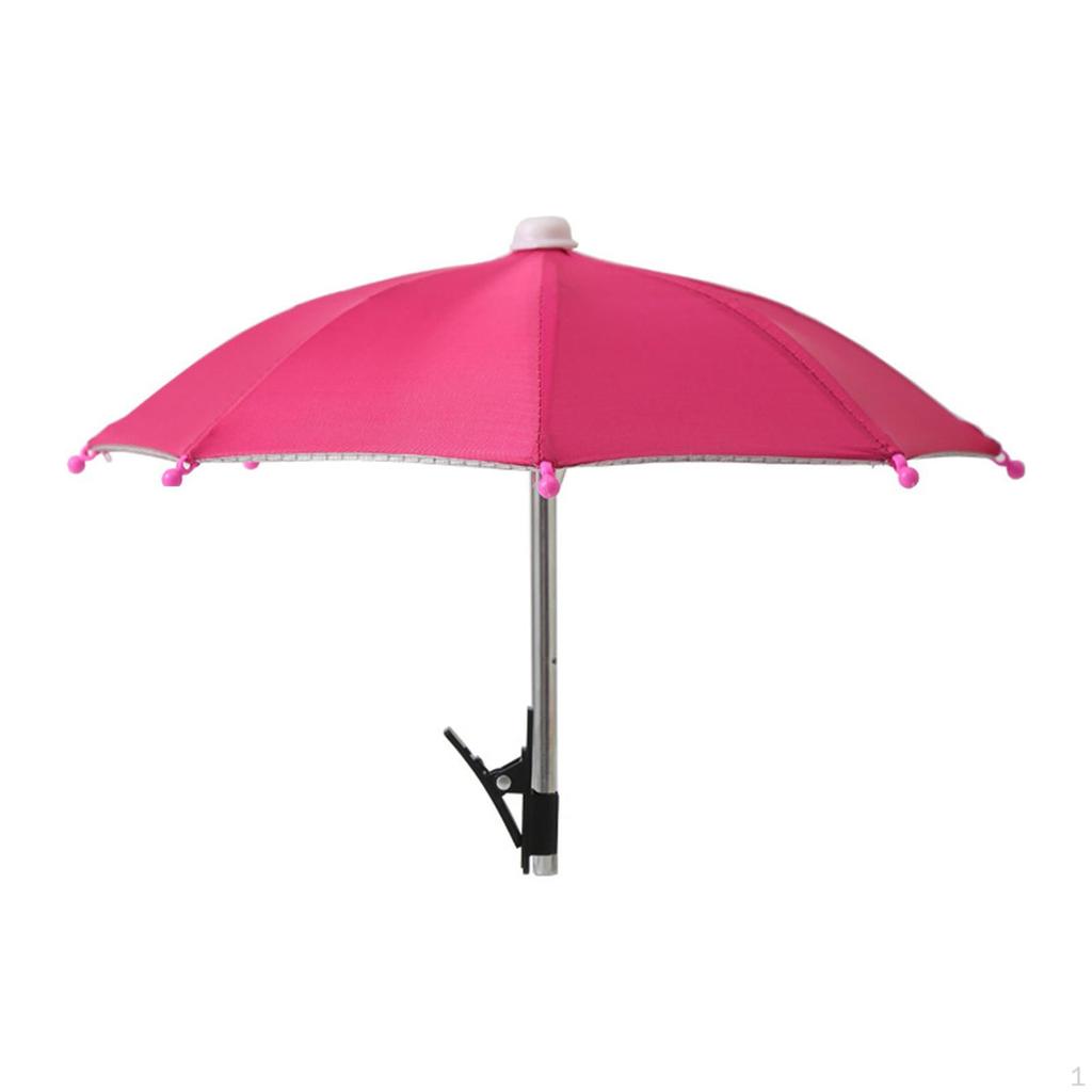 Mobile Umbrella, Universal, Heatresistant Sun Protection for Summer Holidays, Motorcycles, Bicycles