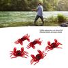 5PCS Simulated Crab Bait Soft Silicone Portable Reusable Artificial Fishing Lure for Angling