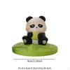 Panda Figur Telefon Halter Kreative Geschenk Stilvolle Handwerk Kunstwerk Tier Statue Skulptur für