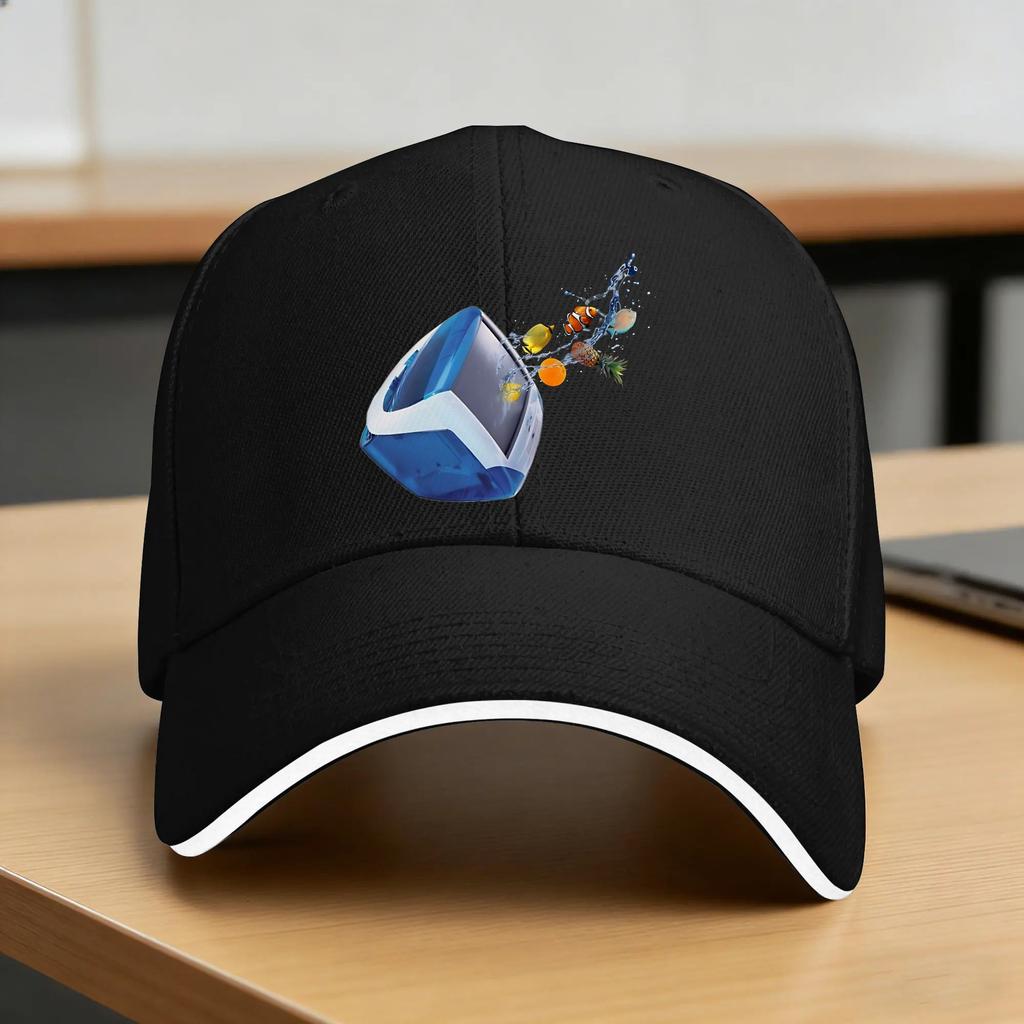 Frutiger Aero World Vaporwave Baseball Cap Y2k Funny Trucker Hat Summer Men Adult Kpop Rock Baseball Caps