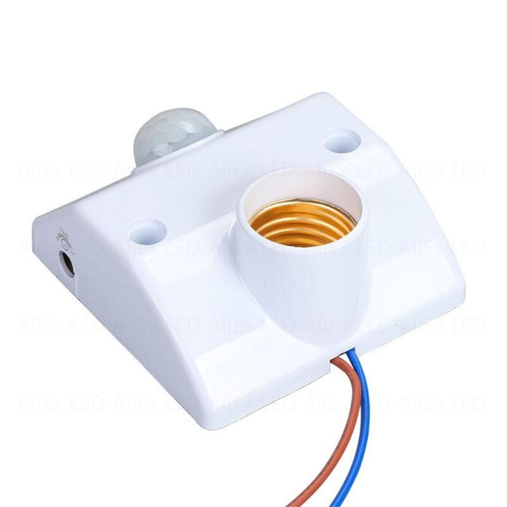 Light Control Switch Bulb Socket Adapter E27 LED Lamp Base Detector Wall Lamp Holder Lamp Holder