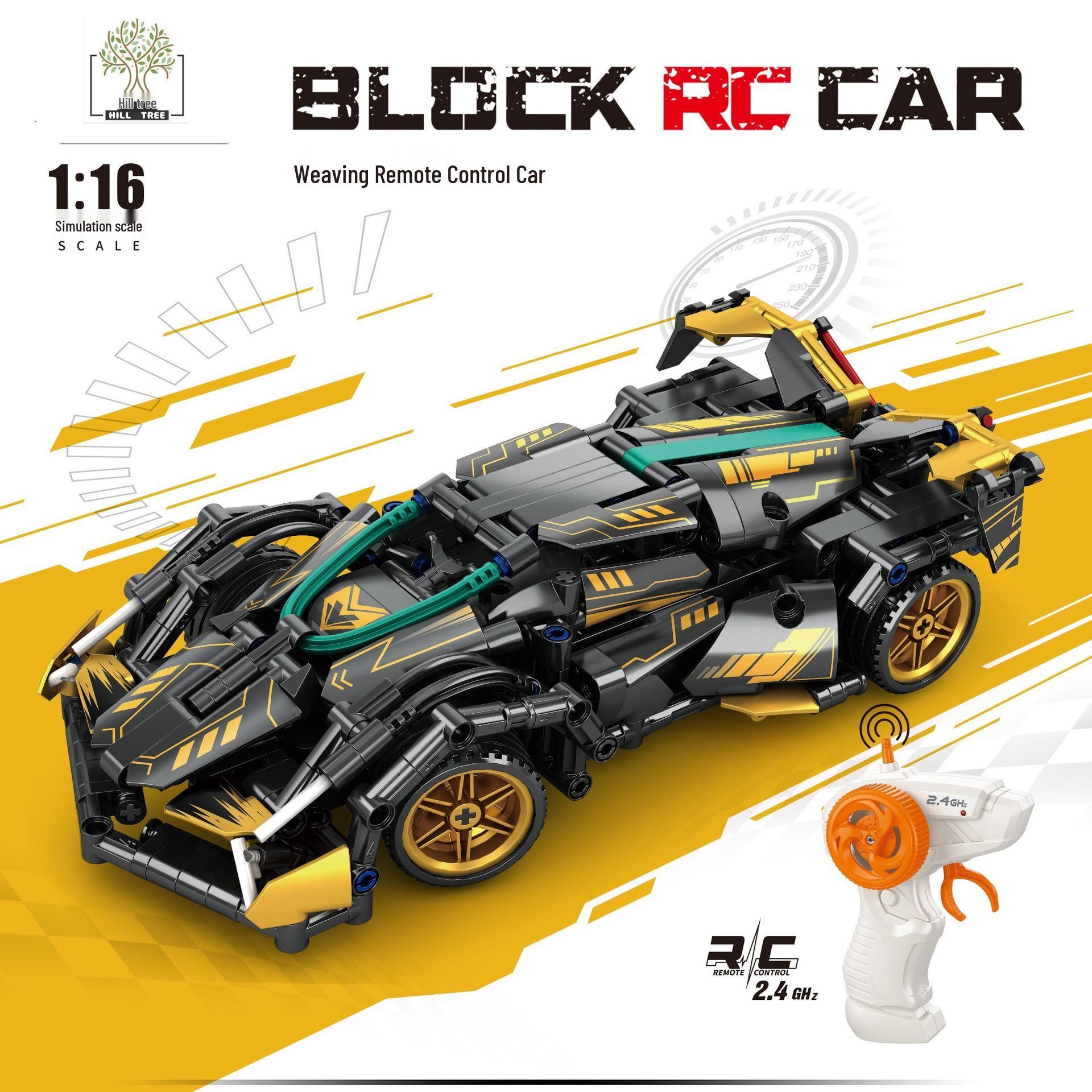 

1:16 Remote Control Building Block Racing Car Model for Kids