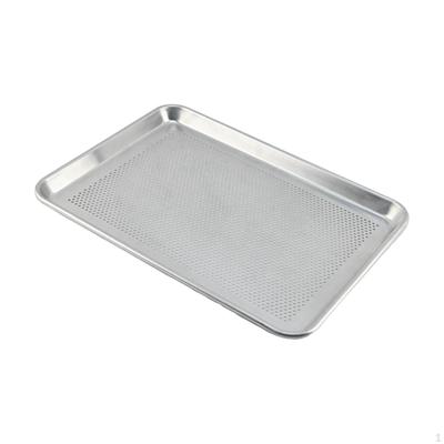 Aluminium-Lochblechpfanne, Backblech, Backblech, leicht zu reinigen, zum Backen von Keksen