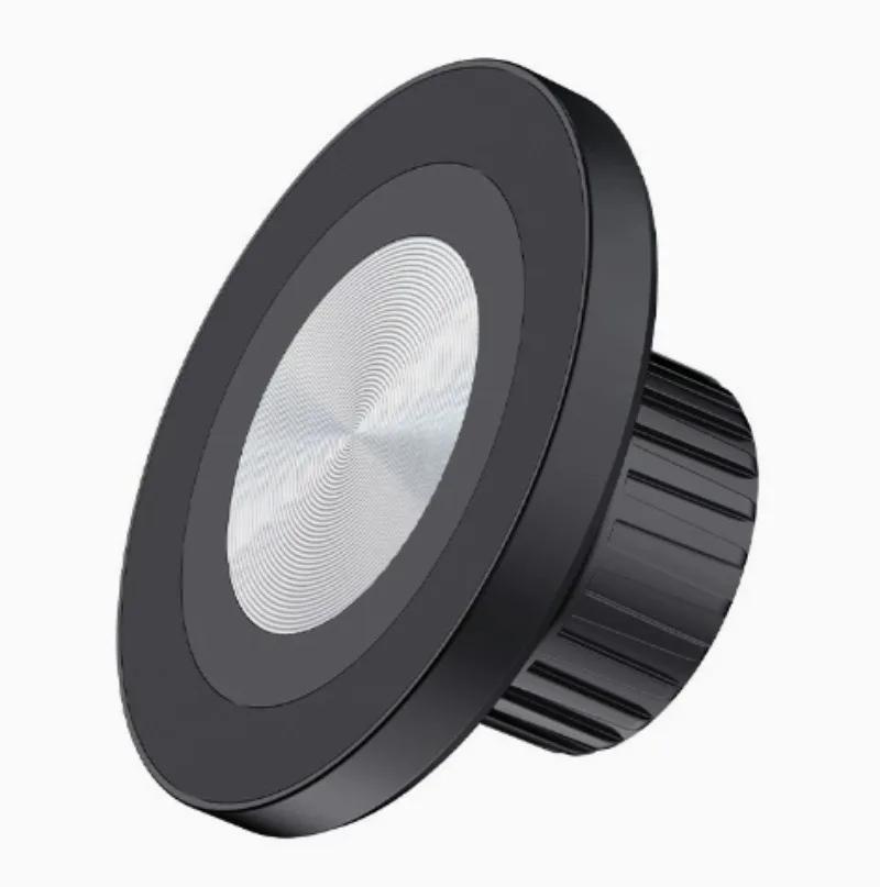 

1PCS CD Pattern Magnetic Phone Holder accessory for MagSafe iPhone 16-12 Samsung Xiaomi for 17mm Ball Head Air Outlet Hook Stand