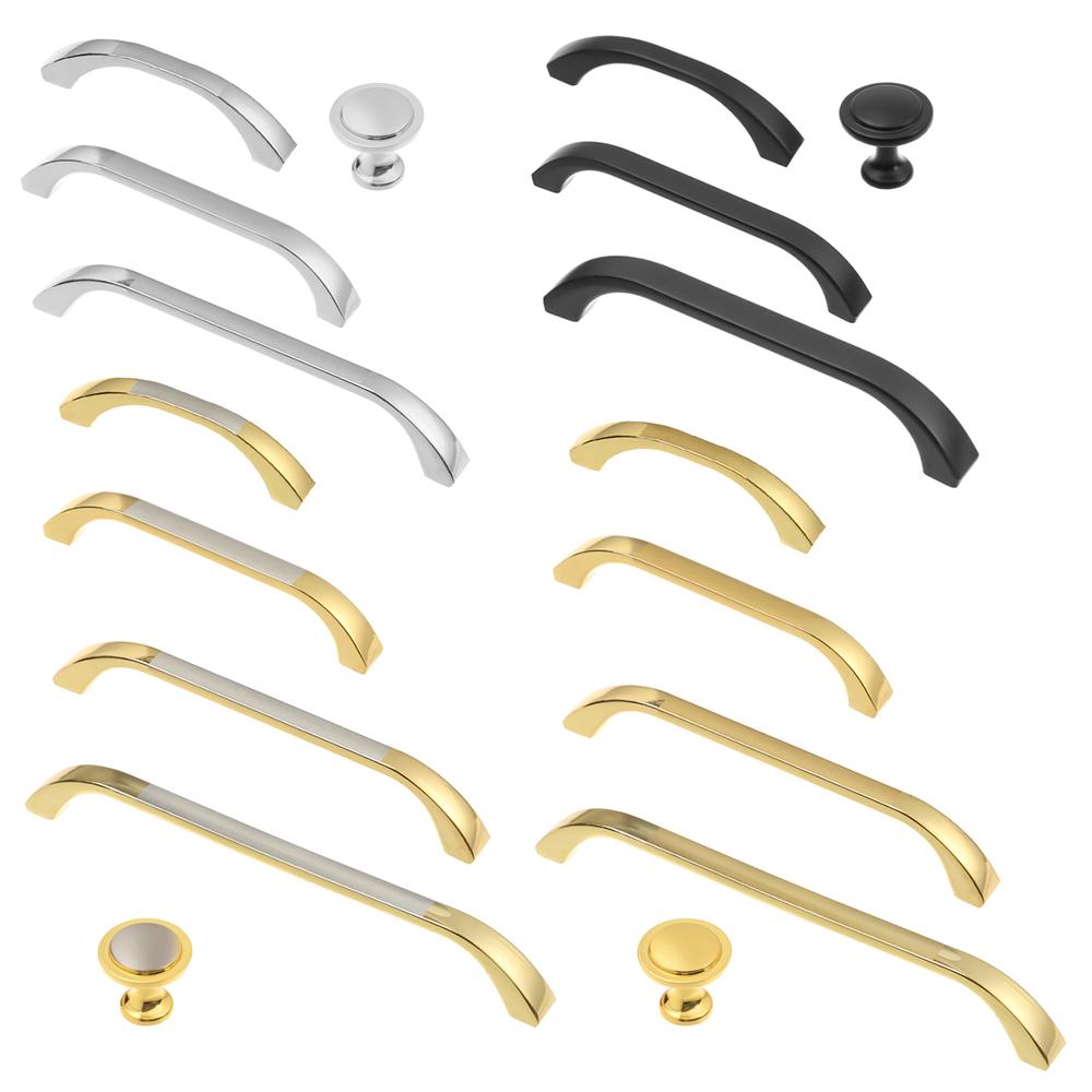 Luxury Kitchen Cabinet Zinc Alloy Furniture Hardware Door Handle Door Knob Drawer Handles Wardrobe