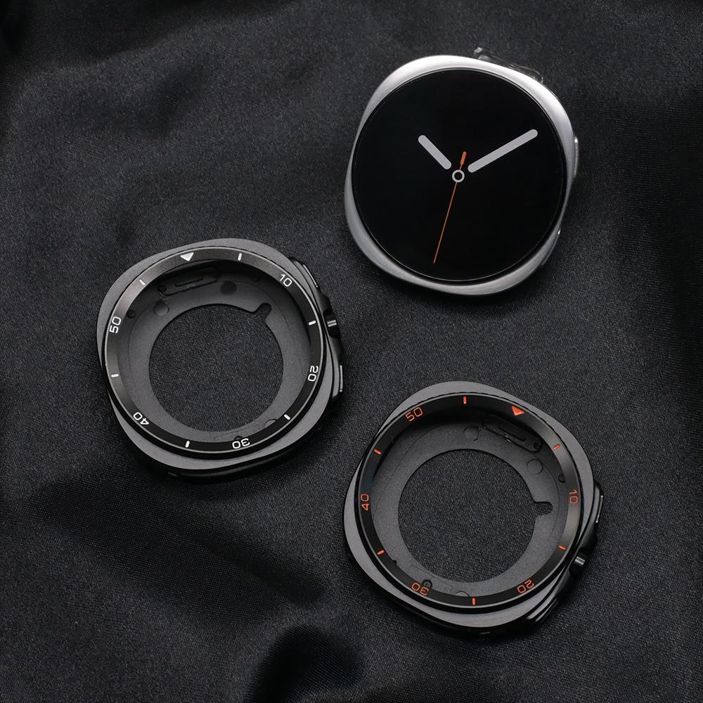 Aluminium Alloy Case for Samsung Galaxy Watch 8 44mm 40mm Hard Frame Protector Cover for Samsung Watch 8 Accessories Protective