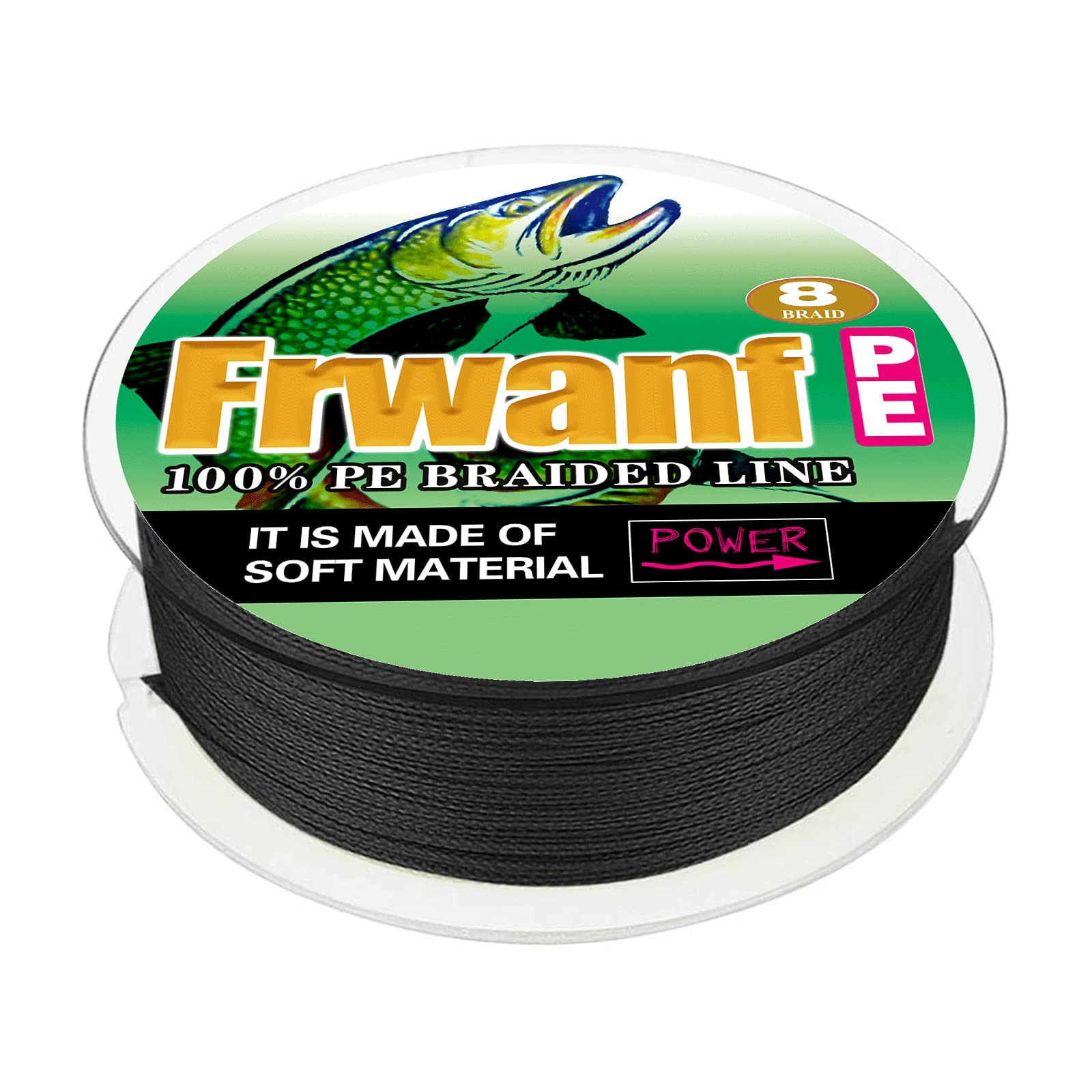 Frwanf PE line fishing line (100m 150m 200m 300m 500m No. 10 (110LB/49.8KG)