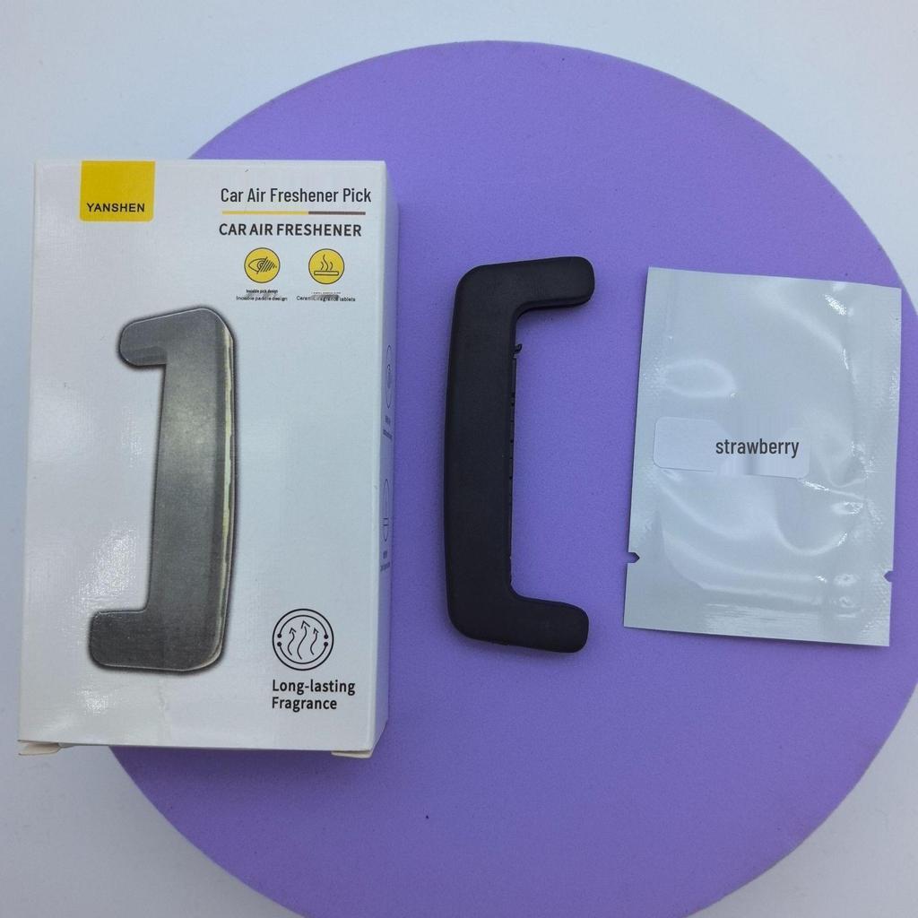 Car Air Freshener: Long-lasting Solid Fragrance for Air Vents & Interior Deodorizing.