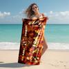 Till Lindemann, Lead Singer of the German Heavy Metal Rock Band Rammstein, Outdoor Camping Vacation Swimming Beach Scarf Decorative Blanket F2