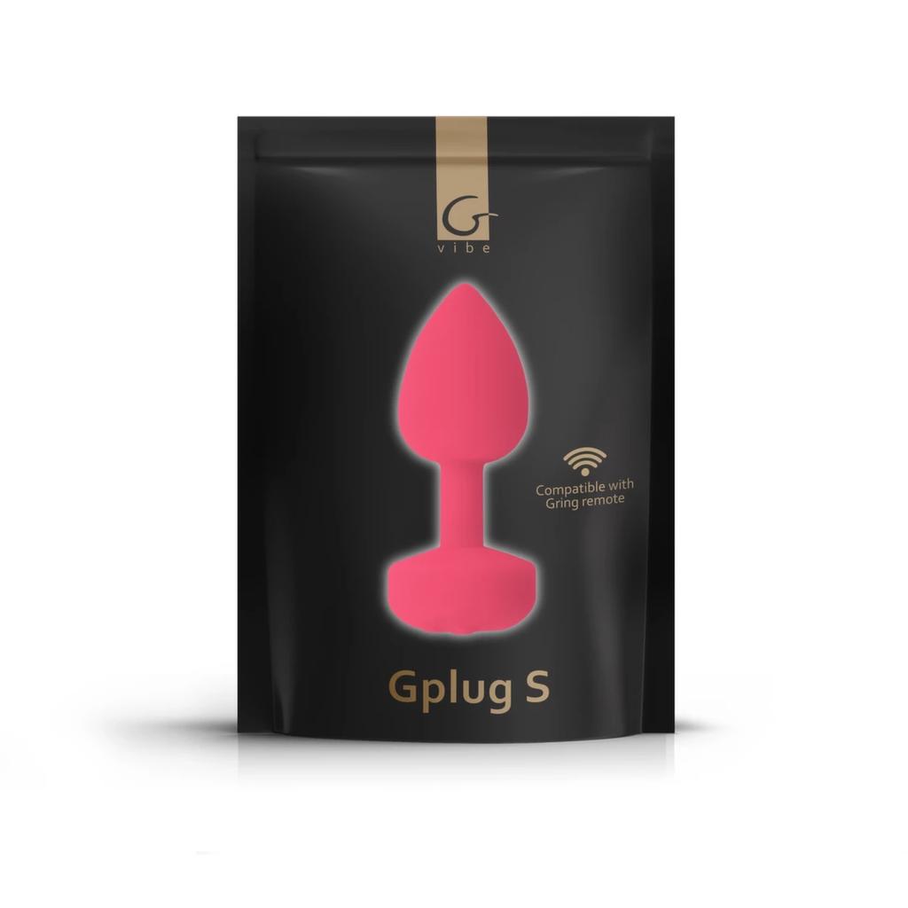 Vibrating anal plug - Gvibe Gplug S Neon Rose