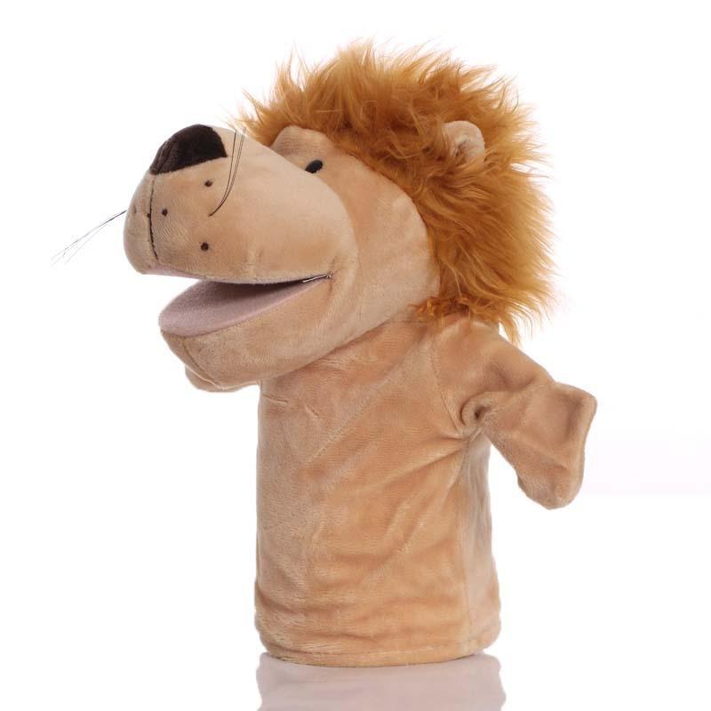 Animal Hand Plush Puppet Toy Cartoon Glove Role Play Interactive Child Educational