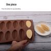 12-Cavity Mango Silicone Mold for Cake Decoration, Chocolate, Jelly, and Resin Crafts.