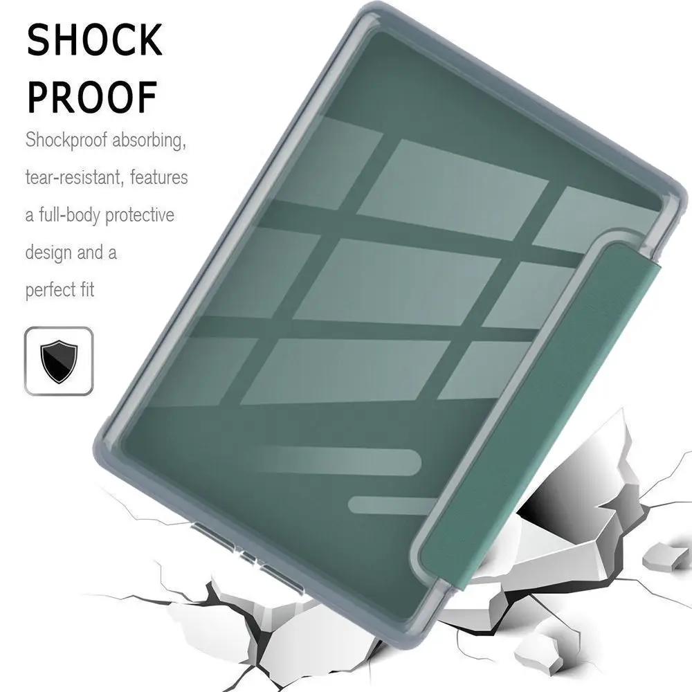 Auto Sleep/Wake e-Reader Case Acrylic 7 Inch N428 Folio Cover Leather Ultra Slim Protective Shell for KOBO Libra Colour/Libra 2