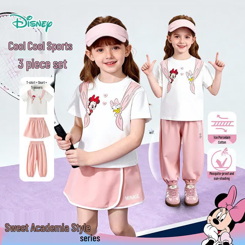 Disney Girls  Cooling Short Sleeve T-Shirt 130/59