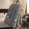 OLOEY Dicker Milchfleece Winterdecke
