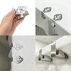 4Pcs Stainless Steel Tablecloth Clips Decorative Leaf Butterfly Tablecloth Clamp Table Cover Clamps For Picnic Bbq Wedding Decor