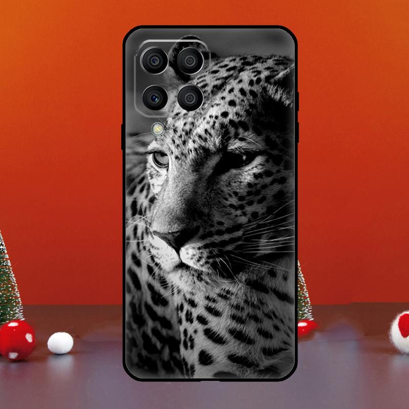 Cheetah Panther Snow Cheetah For Samsung Galaxy M33 M13 M35 M53 M11 M21 M31 M55 M15 M14 M34 M54 M12 M32 M52 M06 M16 Case