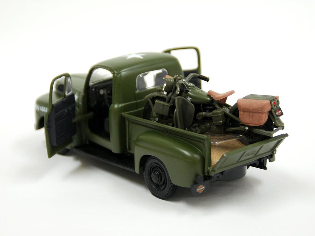 Maisto HD Custom Ford Pickup Flat Head 124 Harley-Davidson F-1 + (Hæren) 200–152