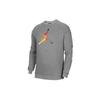 Sweatshirts Men's Carbon Gray Crew Neck Moderate Regular DA6729-091