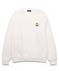 VANNWORKS Golf Bear Oversized Sweatshirt (Vndts103) White (Type A)