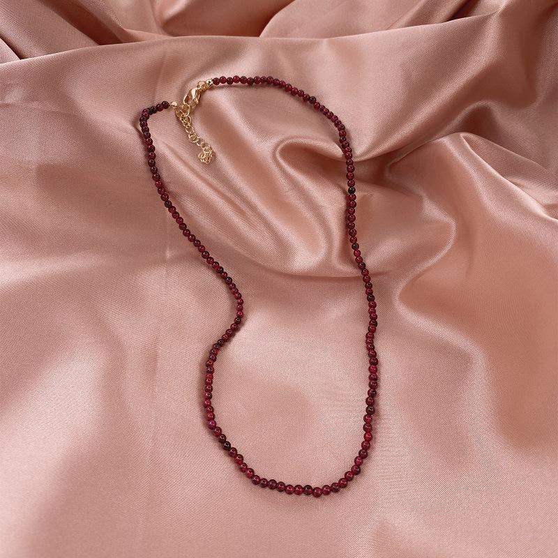 Freshwater pearl series necklace French retro versatile elegant personalized neck chain collarbone chain