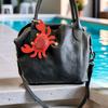 Sommer Pu-Leder Hummer Anhänger Strandstil Tasche Charme Trendiger Pu Krabbe Schlüsselanhänger Damen