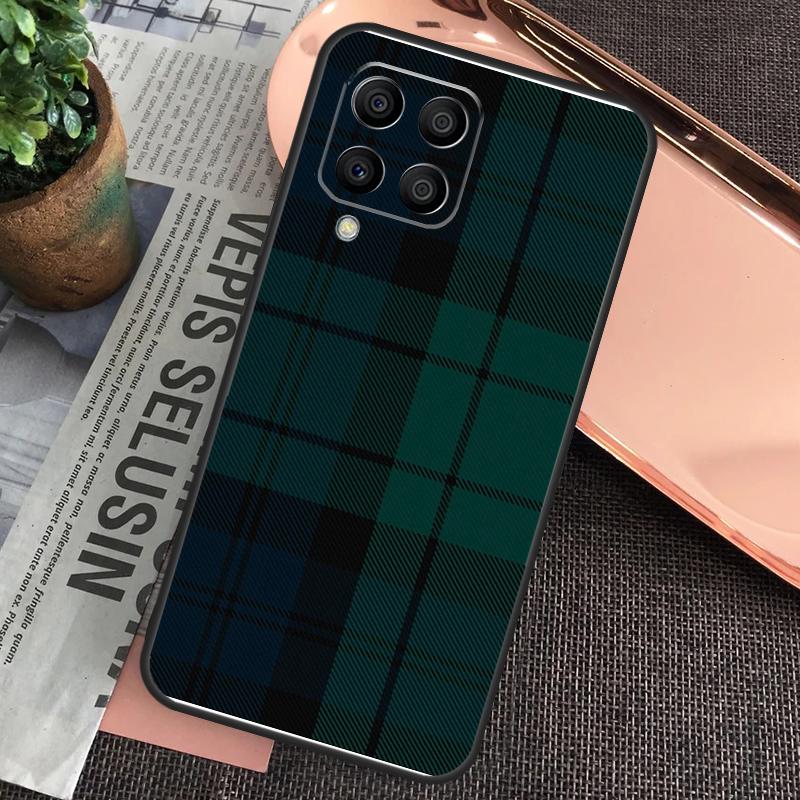 Fraser Clan Tartan Case For Samsung Galaxy M32 M31 M12 M52 M13 M33 M53 M11 M51 M15 M55 M14 M34 M54 M20 M30s