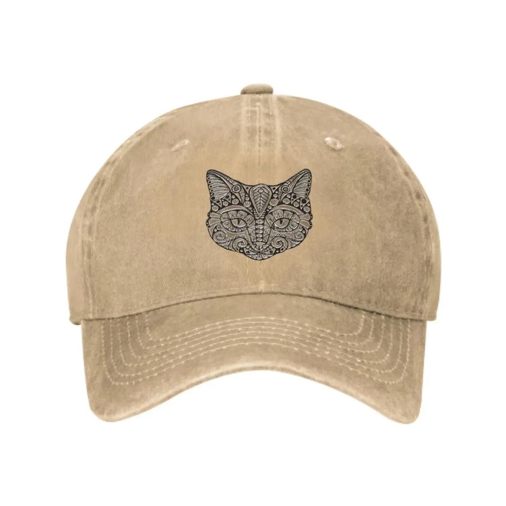 Diamond Cat Baseball Caps for Unisex WoUnisex Adjustable Fashion Casual Trucker Hats for Outdoor Fishing Activities