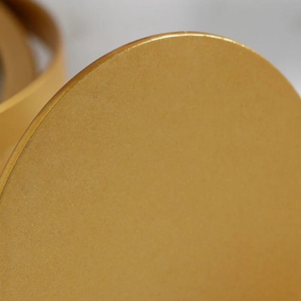 Rotating Metal Makeup Mirror European-style Dormitory Beauty Mirror  Desktop