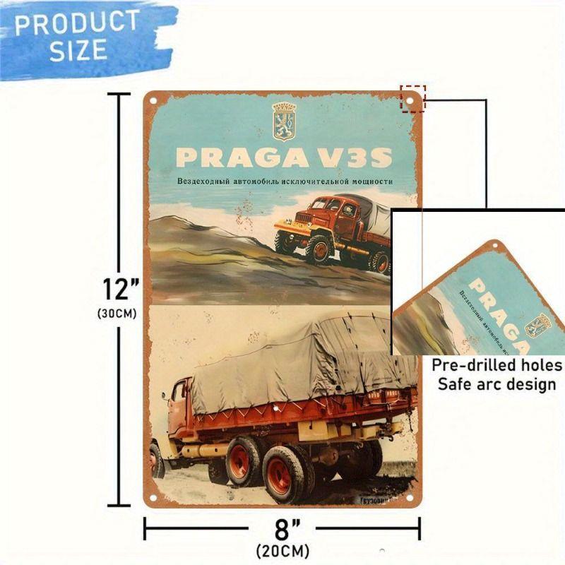 Avant-Garde Automotive Metal Art Painting for Garage Decor