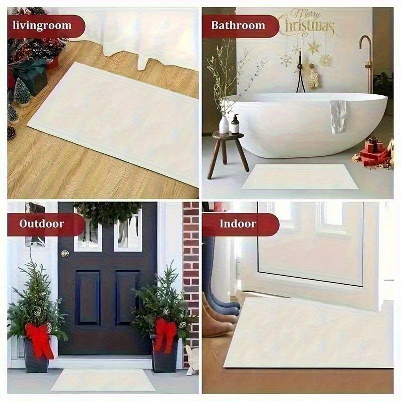 1pc Summer Beach Theme Welcome to Design Door Mat, Exquisite Home Decorative Gift, Kitchen Comfort Pad| Fashion Kitchen Pad|, Su