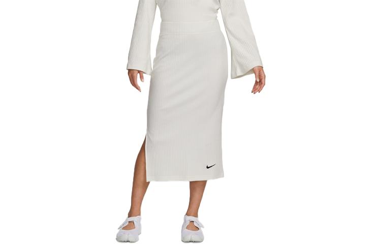 Nike Casual Long Skirt Women s Sail White DV7957-133 L