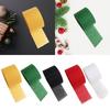 Linen Imitation Wired Ribbon DIY Decor Lightweight Christmas Ribbon for