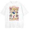 2026 Fashion Cotton Sailor Moon Lost Americana  Comfortable Tsukino Usagi Y2K T-Shirt Summer Men Streetwear Parent-child Tee ...