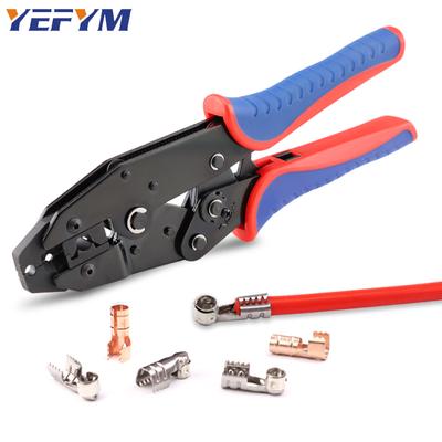 Crimping Tool for Spark Plug Ignition Wire Dia 8.0-8.5mm Car And Motorcycle Spark Plug Repair Ratchet Pliers YF-2048