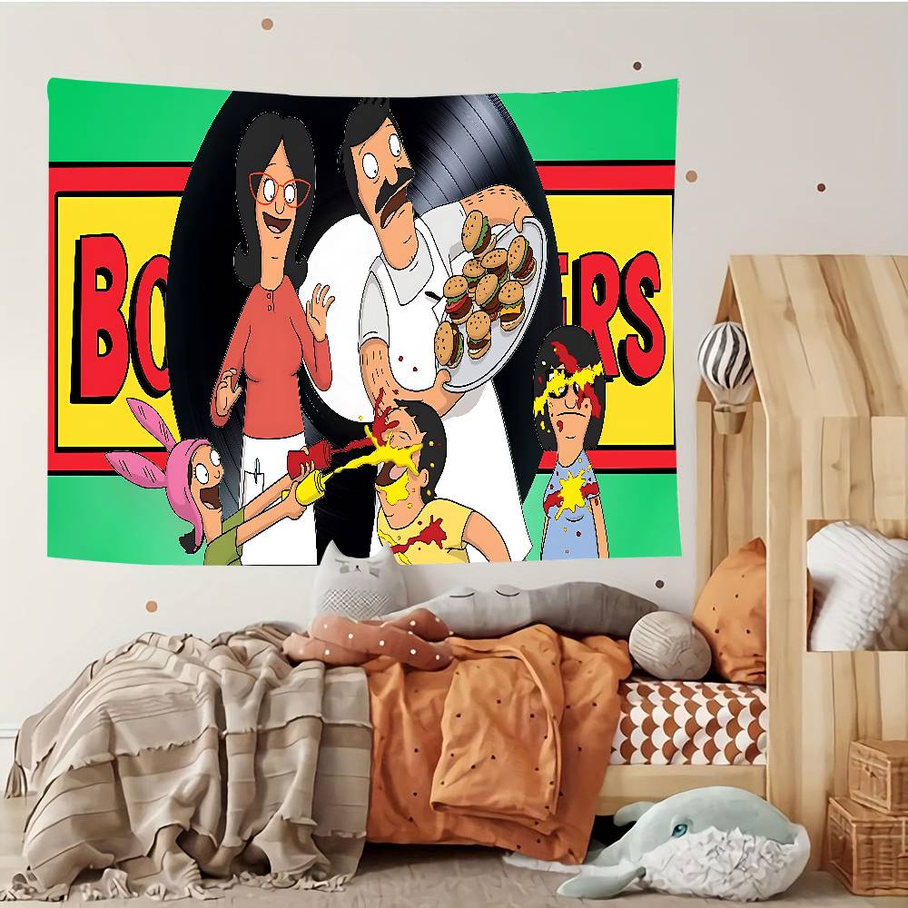 BBobs BBurgers Tapestry Customizable Tapestries Of Various Styleswall Hangings Celebrity Photo Printingwall Hangings