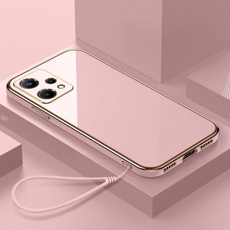 

Для OnePlus Nord CE 2 Lite Чехол Роскошный Квадратный Гальванический CPH2381, CPH2409 Чехол для Телефона Ударопрочный Силиконовый Чехол-накладка Fundas For Nord CE2 Lite&Case & Strap