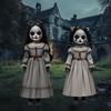 Halloween Creepy Garden Stakes 2D Flat Ghost Boy Decorative Stakes Outdoor Decor for Lawn Yard Spooky Decoration