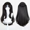 Fate Tohsaka Rin Cosplay Wig 80cm Long Black Woman Hair Anime Cosplay Wig Halloween Heat Resistant Synthetic Wigs