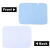 2pcs Reusable Washable Pad Absorbent Pad For Adults Blue White 45 X 60cm