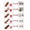 1Pcs S2 Alloy Steel Special-shaped Screwdriver Hand Tool  For Repairing