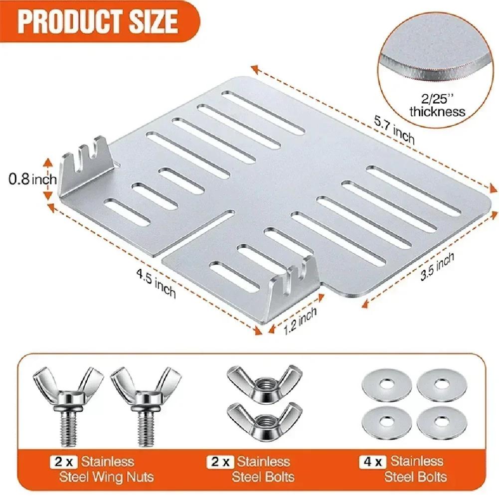 

Stove Fan Mounting Bracket Stainless Steel Adjustable with Complete Hardware Set Fits For Heater Buddy and Similar Models China Mainland