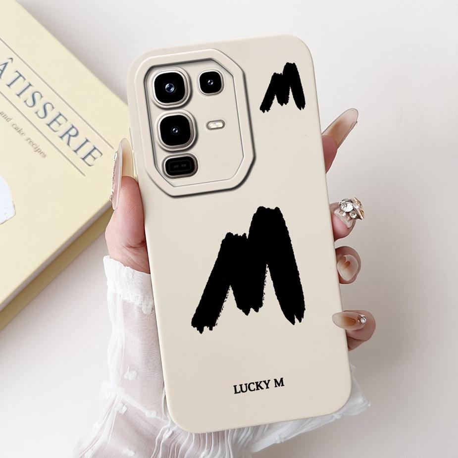 For Infinix Note 50 4G Case X6858 Cute Lucky Letters Cover Soft TPU Phone Case For Infinix Note 50 Pro Plus 50X 5G Note50 Fundas