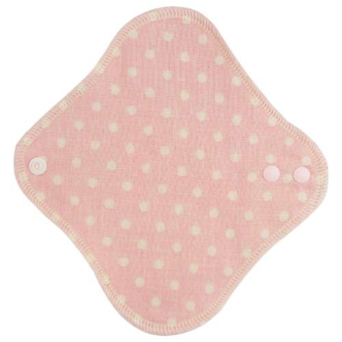 Fuwako Happy Cloth Napkin Liner, Double Gauze Polka Dot Pink