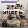 Miley Cyrus Pattern Bedding Uilt Set Uilt Cover Pillowcase Home Decoration Birthday Gift (1 * Duvet Cover + 2 * Pillowcase Without Core)
