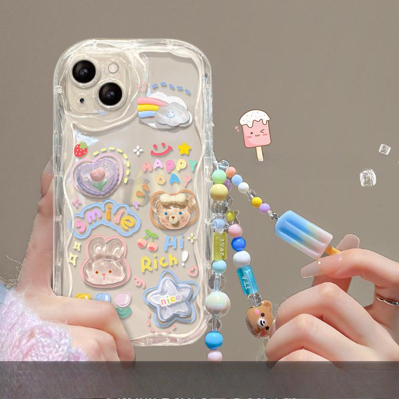 

Трехмерная цепочка-кукла-облачко, подходит для чехла мобильного телефона Mate50, Nova10/9, Honor 90/80pro, силикон P60 HUAWEI HONOR 90