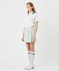 AVEN Zip-Up Polo Shirt White