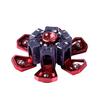 Kreativer EDC Sechskant Spinner Spielzeug Hohe Geschwindigkeit Drehender Fingerspitzen Gyroskop Stressabbau Sensorisches Gadget für Erwachsene Büro Entspannung