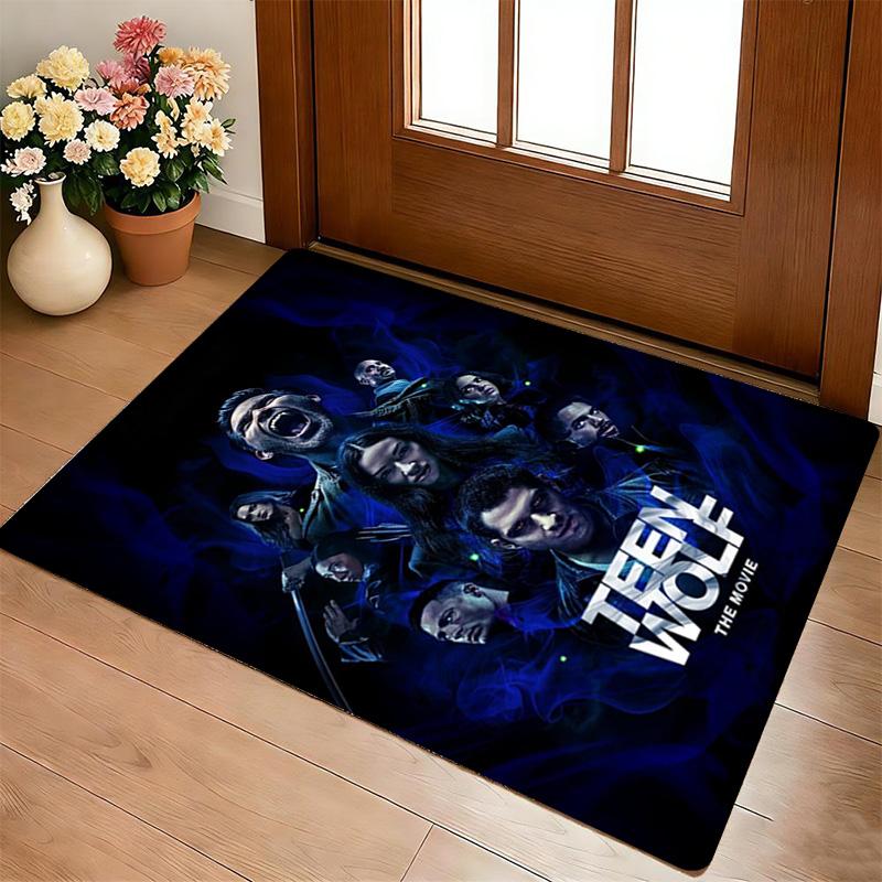 Teen Wolf Living Room Nonslip Area Rug Soft Carpet For Bedroom Game Playroom Sofa Office Home Decor Doormat Christmas Gift C93010